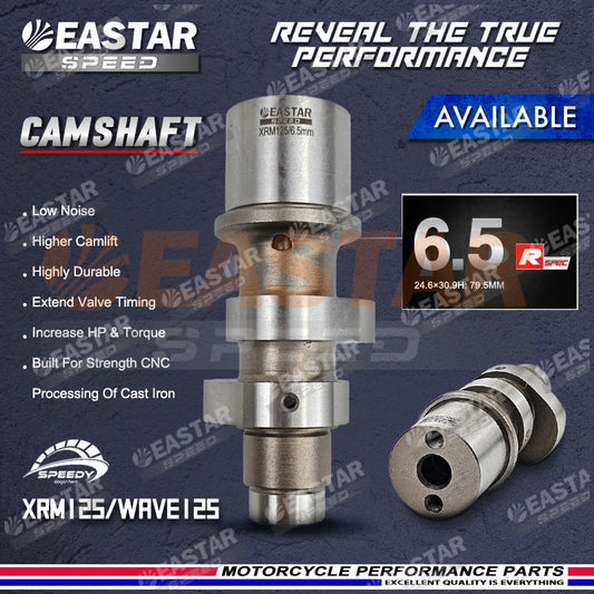 Reground Camshaft for XRM / Wave - 6.5/6.8mm Model Options