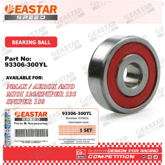 Front Axle Ball Bearing - 6300, 93306-300YL
