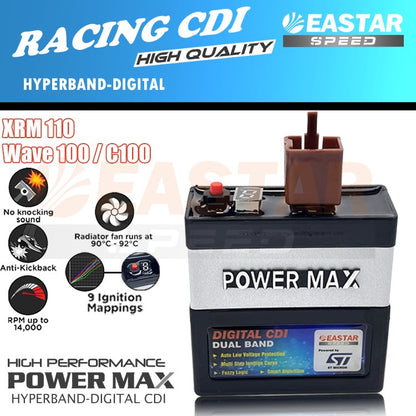 9 Maping Adjustable CDI Xrm110/ Wave100/ Dream CDI Unit for Wave/XRM/Dream | EastarSpeed