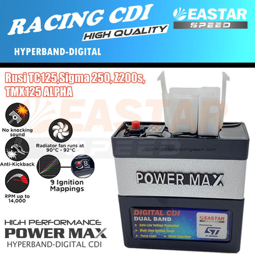 9 Mode Racing CDI for TMX/Rusi/KRY | EastarSpeed