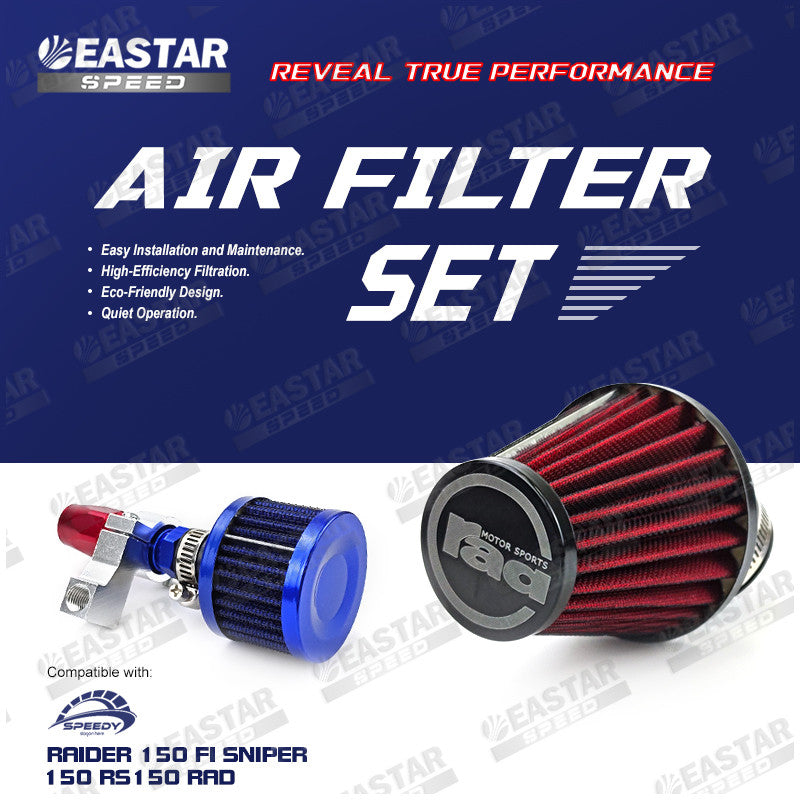 RAD Air Filter and Engine Breather Filter Set for Raider/Sniper/RS | EastarSpeed