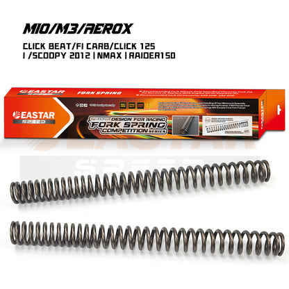 TENTION 40% RACING FRONT SHOCK SPRING MIO/M3/AEROX，CLICK for NMAX/Aerox/Mio | EastarSpeed