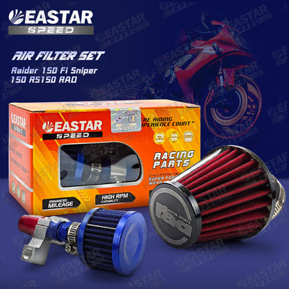 RAD Air Filter and Engine Breather Filter Set for Raider/Sniper/RS | EastarSpeed