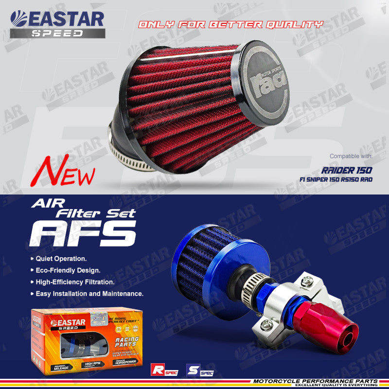 RAD Air Filter and Engine Breather Filter Set for Raider/Sniper/RS | EastarSpeed