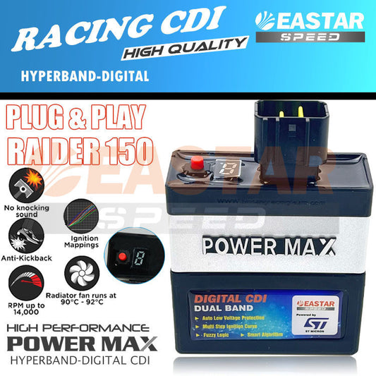 Dual-Band Racing CDI for Raider 150 Reborn - Conversion Required