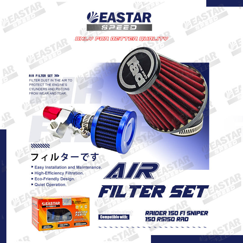 RAD Air Filter and Engine Breather Filter Set for Raider/Sniper/RS | EastarSpeed