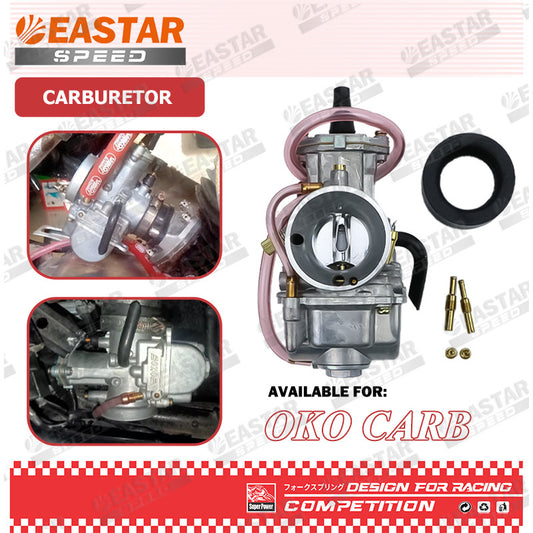 Flat-Slide Carburetor Kit with Adapter - 24-32mm Options