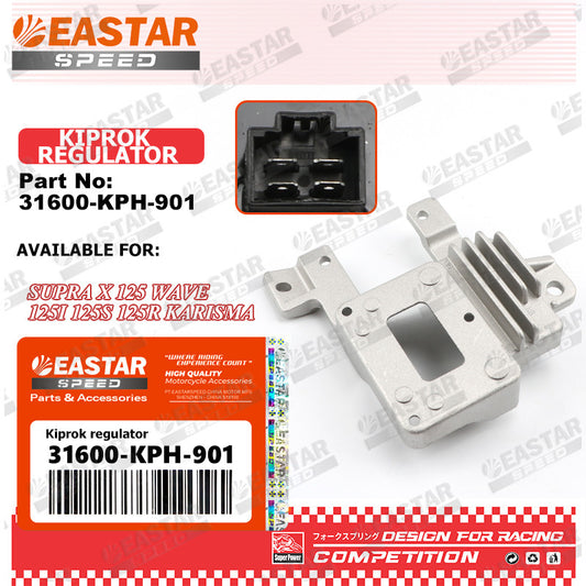 Regulator Rectifier for Supra X 125 / Wave 125i/S/R