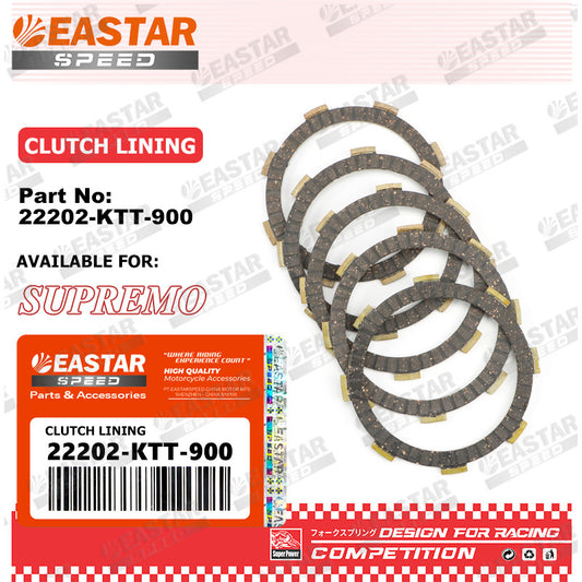 Clutch Friction Plate Set for TMX Supremo