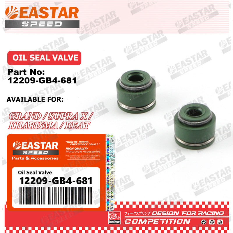 Valve Stem Seals for Grand / Supra X / Kharisma / Beat - 2 pcs