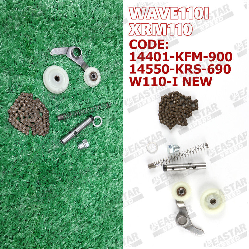 90-Link Timing Chain, Rollers & Tensioner - Options