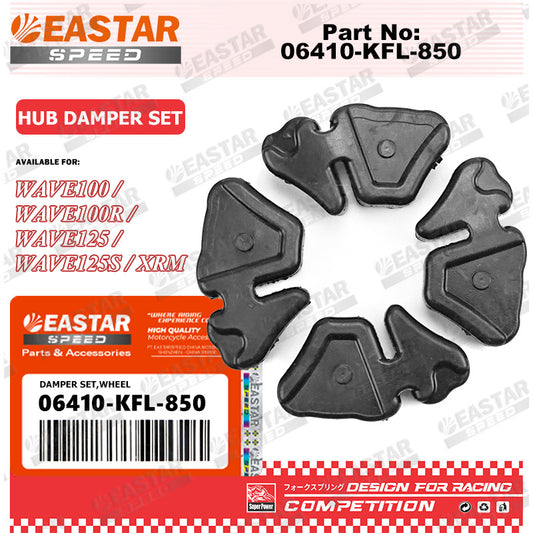 Rear Hub Damper Rubber Set for Wave / EX5 Dream / XRM