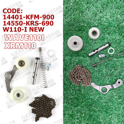 90-Link Timing Chain, Rollers & Tensioner - Options