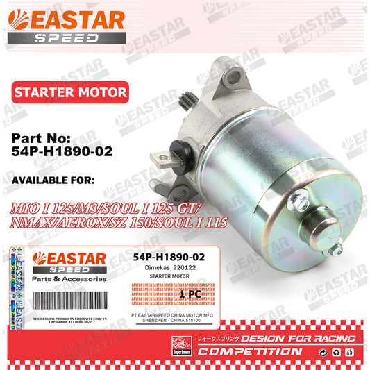 Starter Motor for Mio i125 / M3 / Soul i125 / NMAX / Aerox - Options