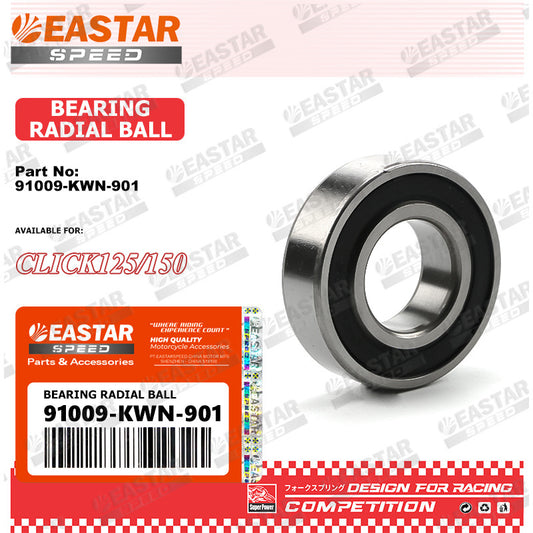 Rear Axle Bearing for Click 125/150 - 6205