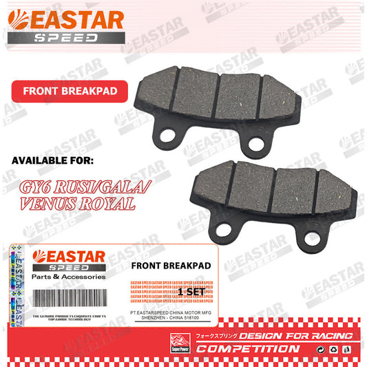 Front Brake Pads for GY6 / Rusi Scooters