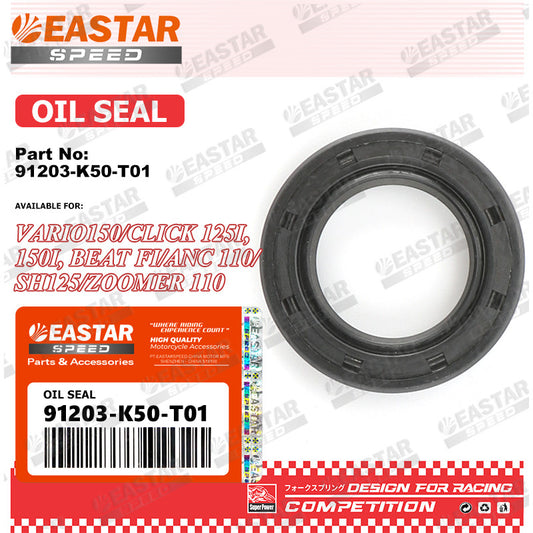 Torque Drive Shaft Oil Seal for Click 125i/150i - 91203-K50-T01