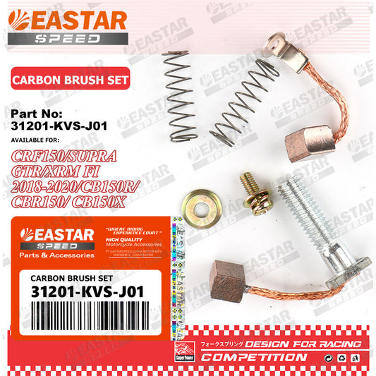 Starter Carbon Brushes for CRF150 / Supra GTR / XRM FI - 31201-KVS-J01