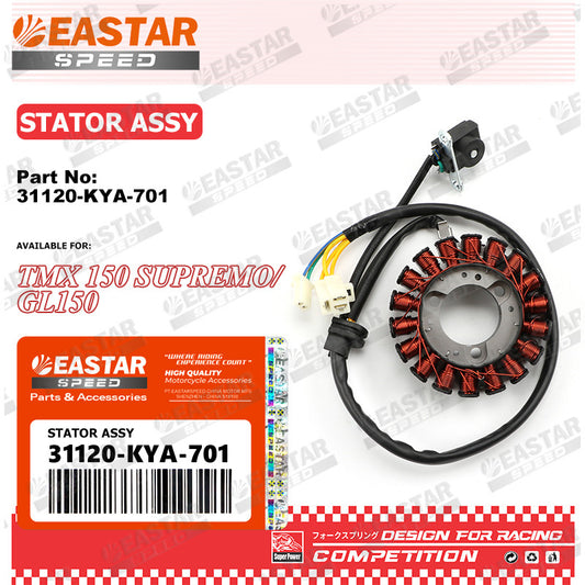 Stator Assembly for TMX150 Supremo / GL150 - 31120-KYA-701