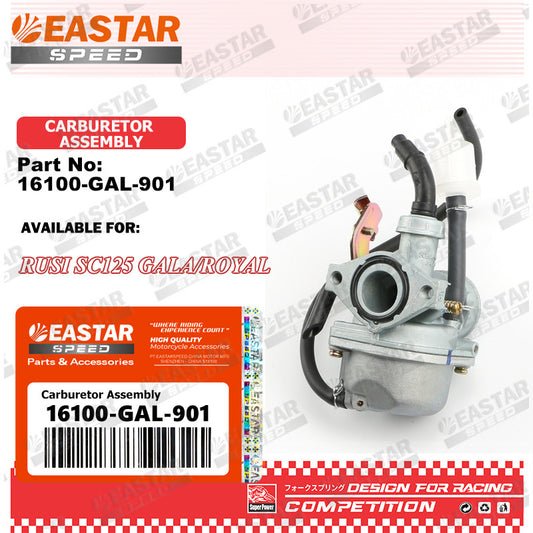 Piston-Type Carburetor for Rusi SC125 Gala / Royal - Options