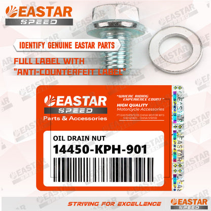 Oil Drain Nut & Drain Plug for Click/Wave/Scoopy | EastarSpeed