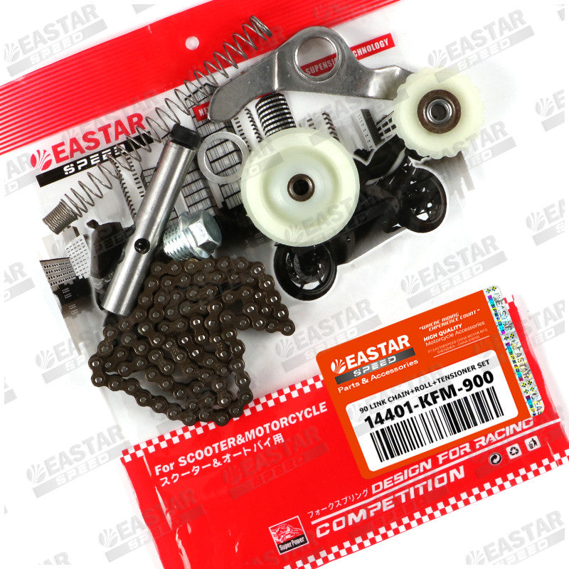 90-Link Timing Chain, Rollers & Tensioner - Options