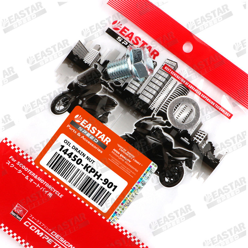 Oil Drain Nut & Drain Plug for Click/Wave/Scoopy | EastarSpeed