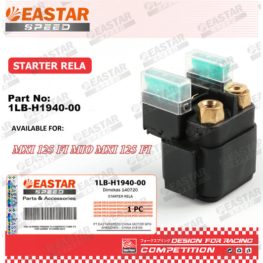 Starter Relay for Mio MXi 125 FI - 1LB-H1940-00