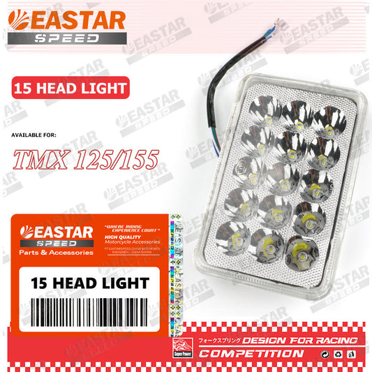 12-80V Headlight Assembly para sa TMX125/155 Old Model