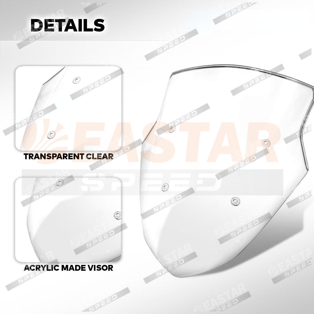 NMAX V1 WINDSHIELD CLEAR LENS WIND DEFLECTOR / WIND SCREEN for NMAX | EastarSpeed