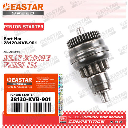 Starter Pinion Gear for Beat / Scoopy / Vario 110 - 28120-KVB-901