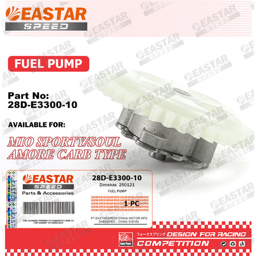 Oil Pump with Gear for Mio Sporty / Soul / Amore Carb