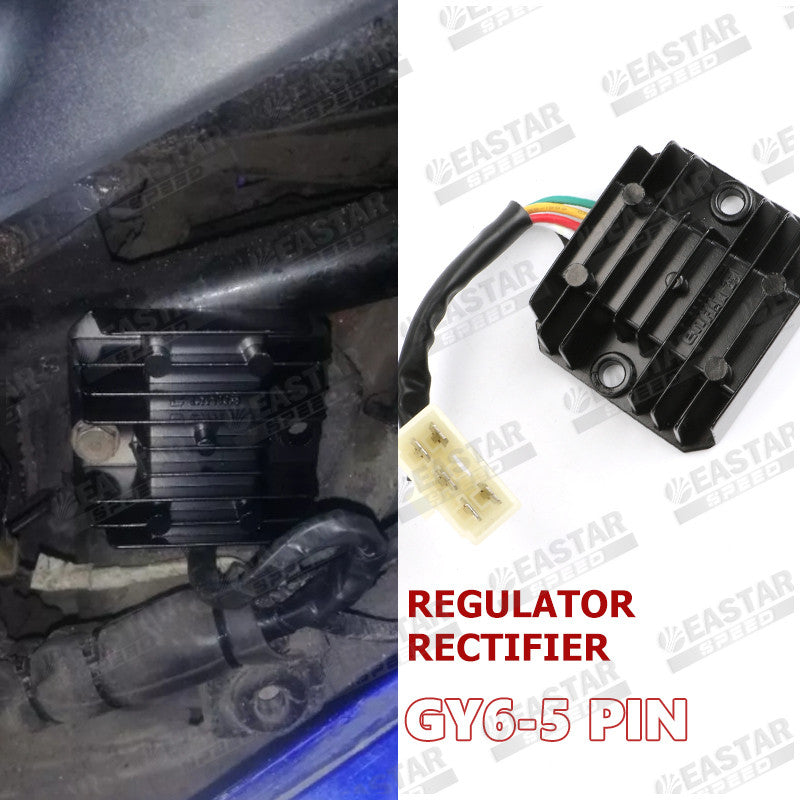 5-Pin Full-Wave Regulator Rectifier for GY6