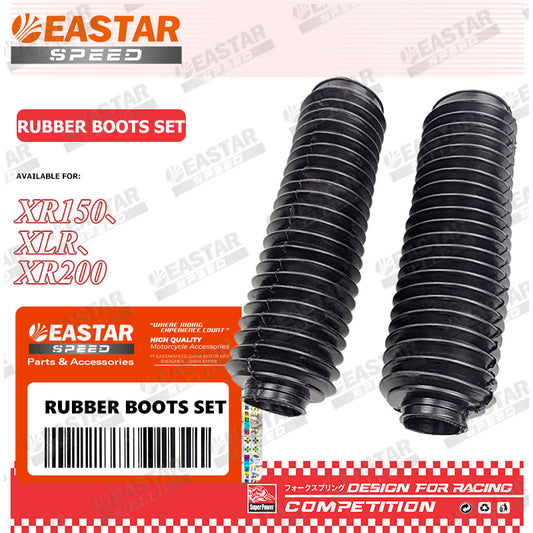 Itim na Rubber Boot para sa Front Fork ng XR200