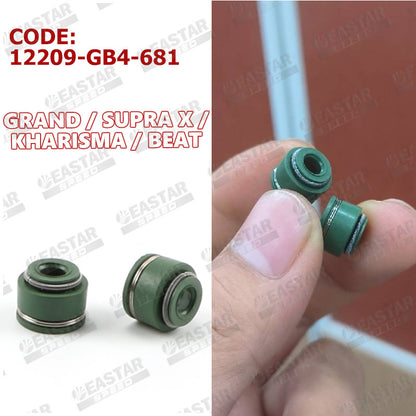 Valve Stem Seals for Grand / Supra X / Kharisma / Beat - 2 pcs