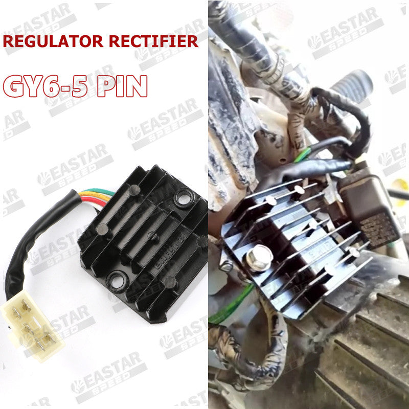 5-Pin Full-Wave Regulator Rectifier for GY6