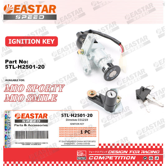 Ignition Key Set for Mio Sporty / Smile - 5TL