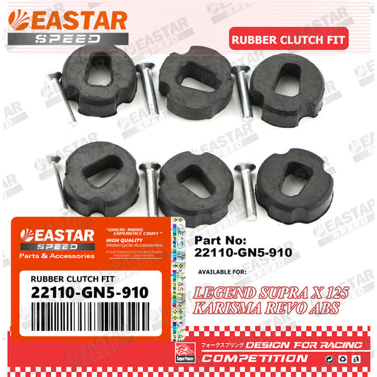 Clutch Damper Rubber for Astrea / Supra X 125 / Revo