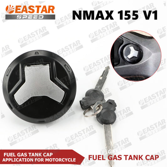 Locking Fuel Tank Cap for NMAX 155 V1 - Black