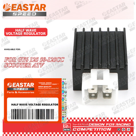 12V 4-Pin Half-Wave Voltage Regulator for GY6 50/125/150cc