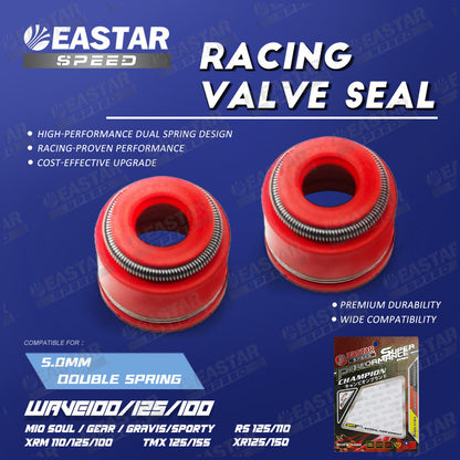 DOUBLE SPRING Valve Seal for NMAX/NVX/Aerox | EastarSpeed