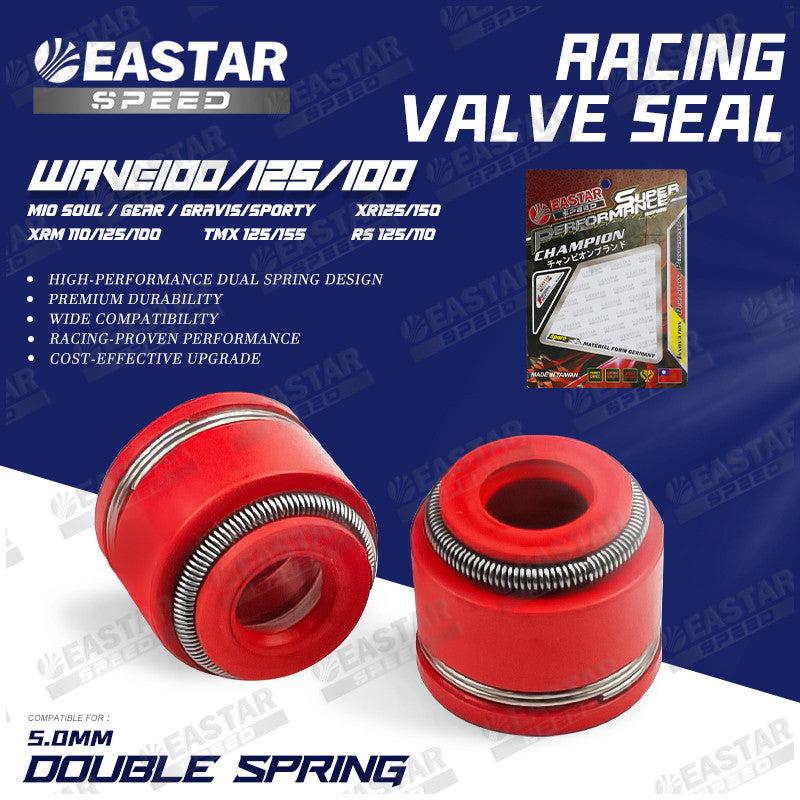 DOUBLE SPRING Valve Seal for NMAX/NVX/Aerox | EastarSpeed