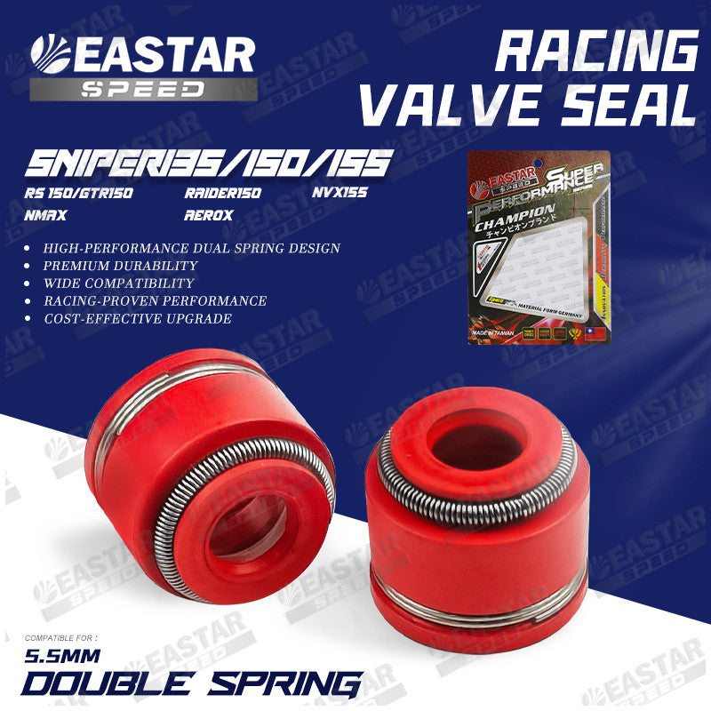DOUBLE SPRING Valve Seal for NMAX/NVX/Aerox | EastarSpeed