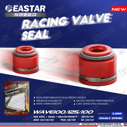 DOUBLE SPRING Valve Seal for NMAX/NVX/Aerox | EastarSpeed