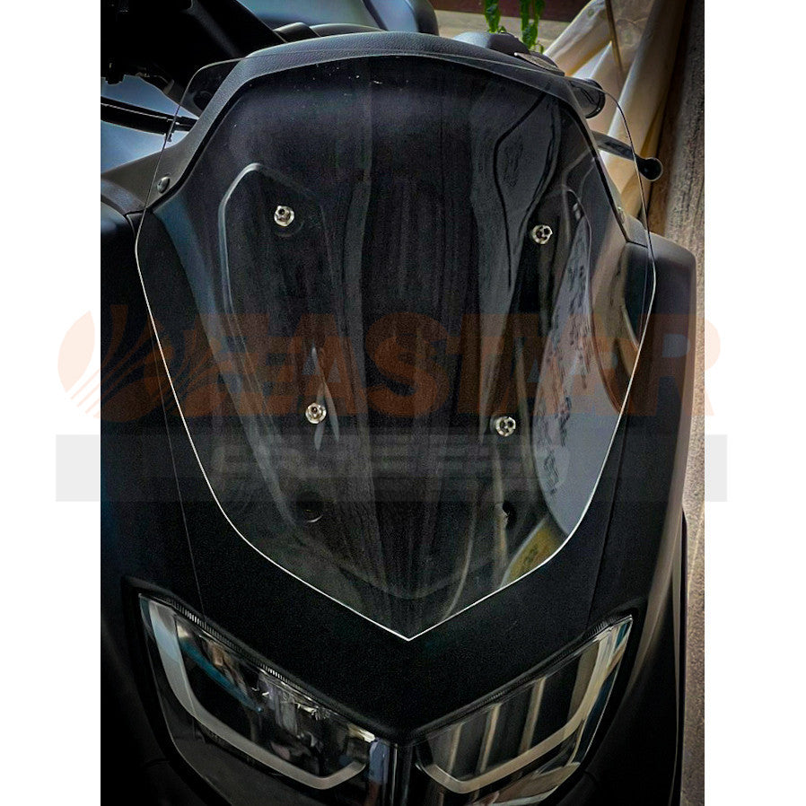 Short Windshield With Bracket Clear Nmax V2 Nmax 2020 for NMAX | EastarSpeed