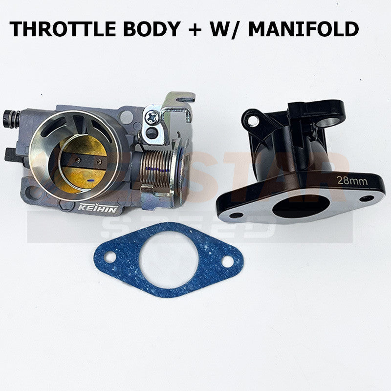 28/30mm Throttle Body & Intake Joint for Wave 125i - Options