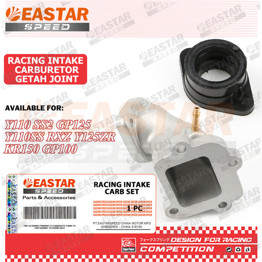 Racing Carburetor Intake & Rubber Joint for Y110 SS2 - Options