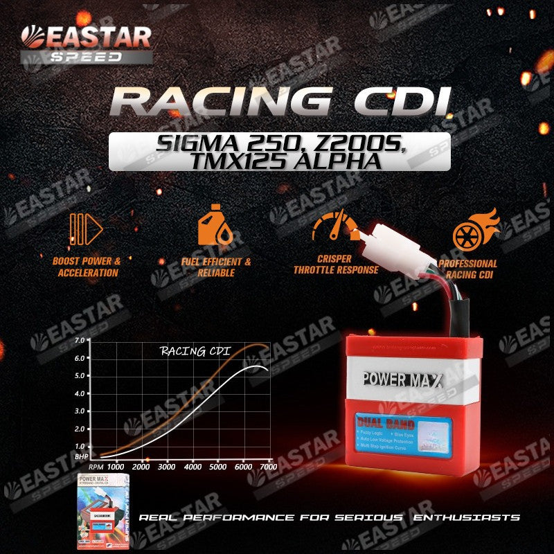 RUSI KRY 125/150/200 RACING CDI PLUG & PLAY for Rusi/KRY | EastarSpeed