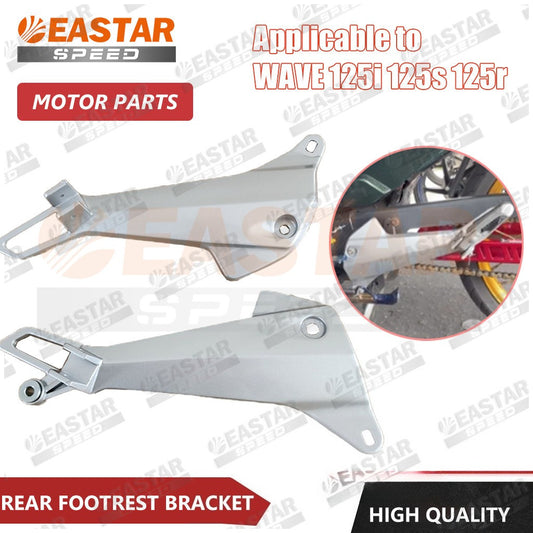 Rear Footrest Bracket Set for Wave 125R / 125S / 125i