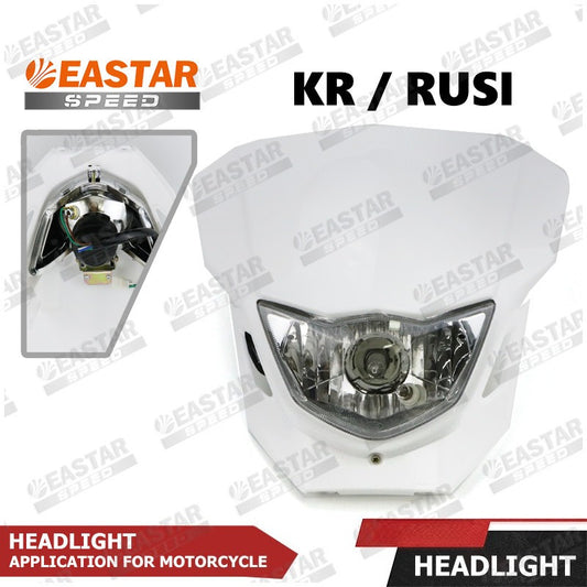 Headlight & Cover for Rusi KR125/150 Gen 2 - Options